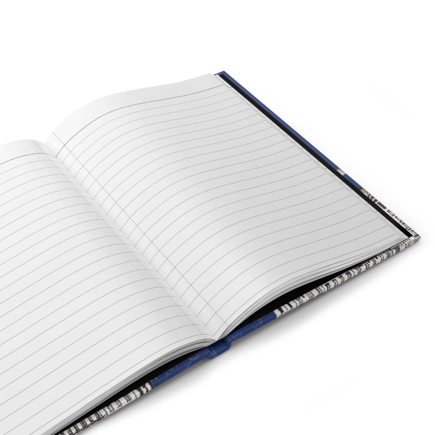 Paris (blue) Hardcover Journal