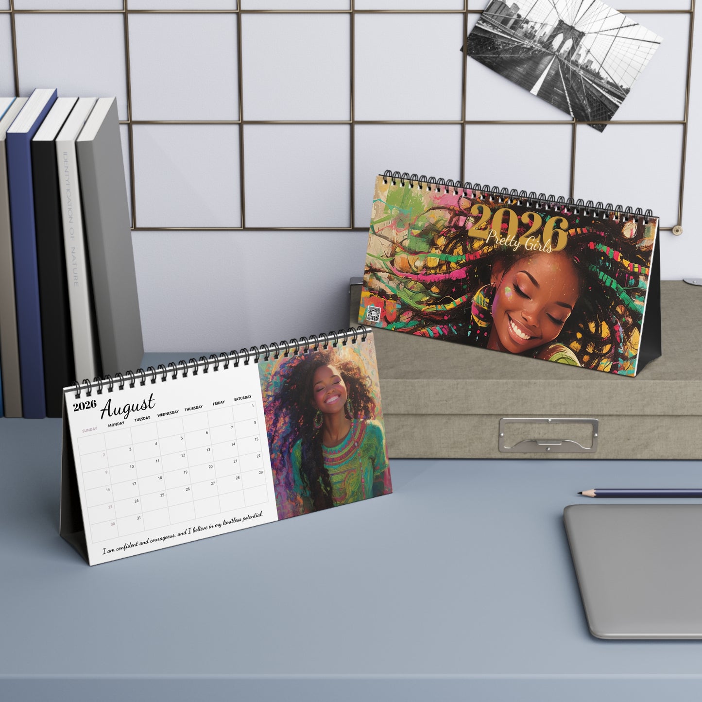 Pretty Girls 2026 Desktop Calendar