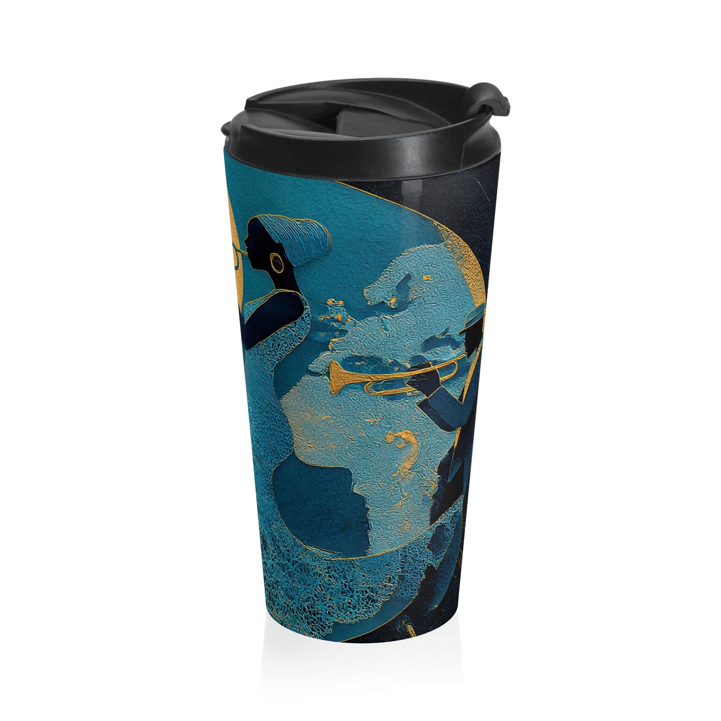 Da Blues Stainless Steel Travel Mug