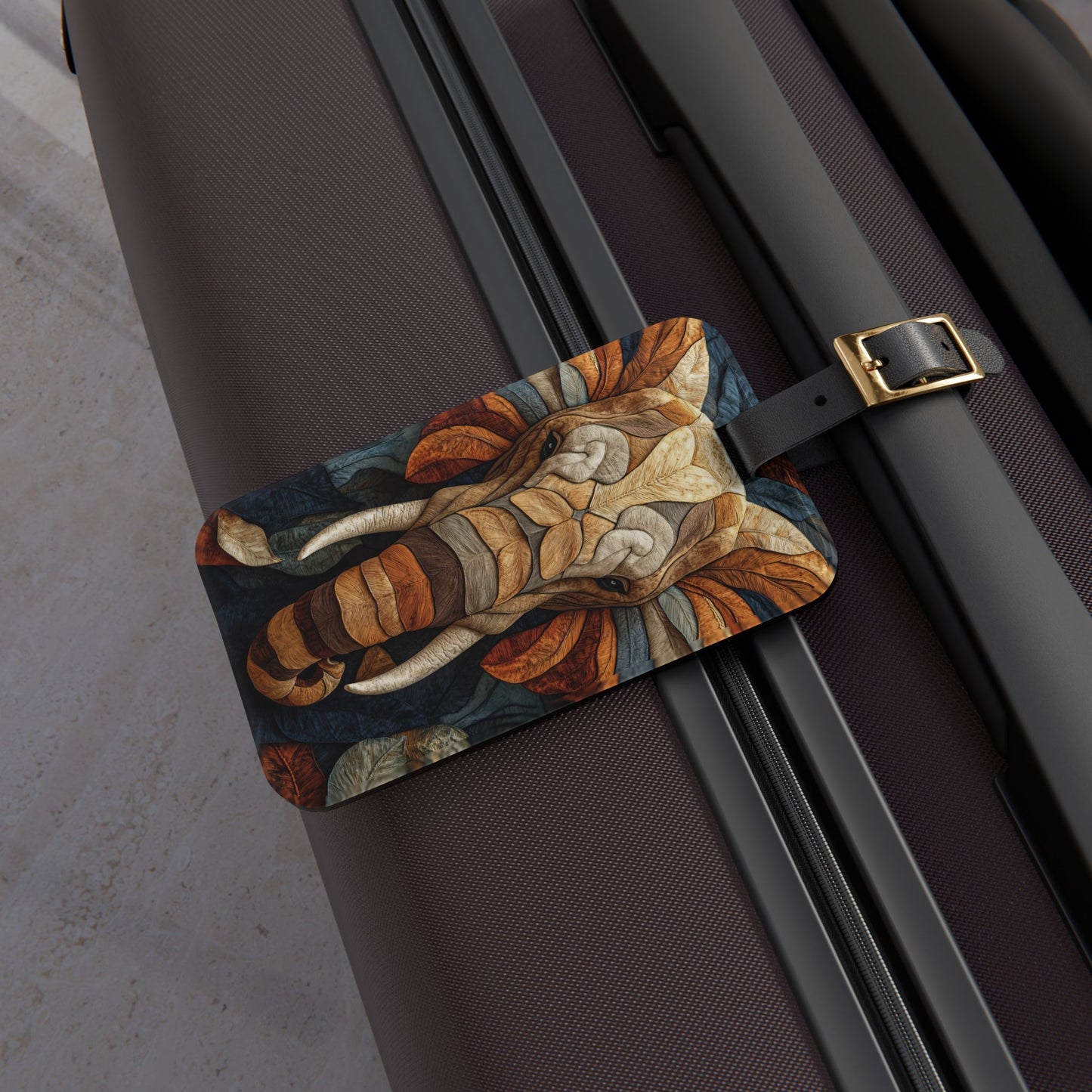 Trunks Up Luggage Tag