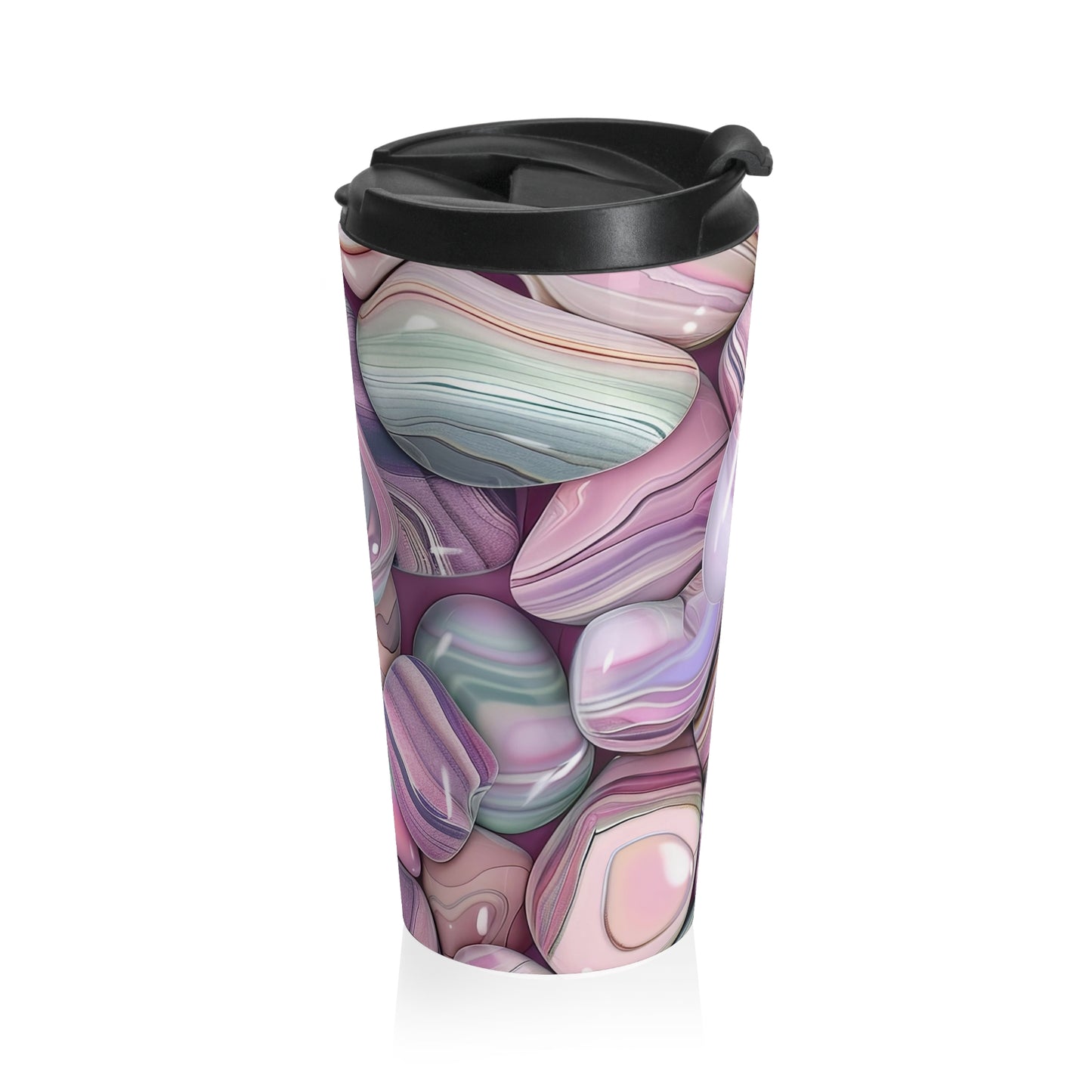 Pebbles Stainless Steel Travel Mug