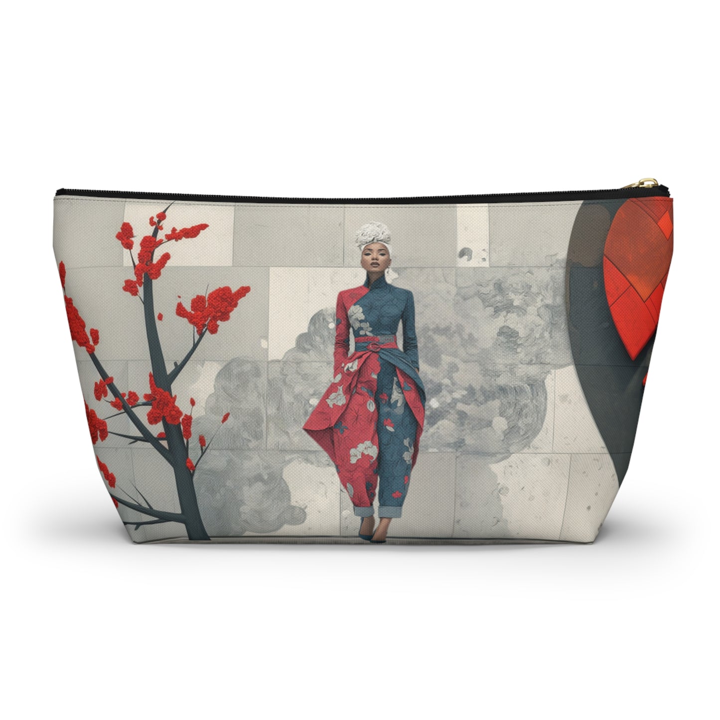 Gigi Accessory Pouch w T-bottom