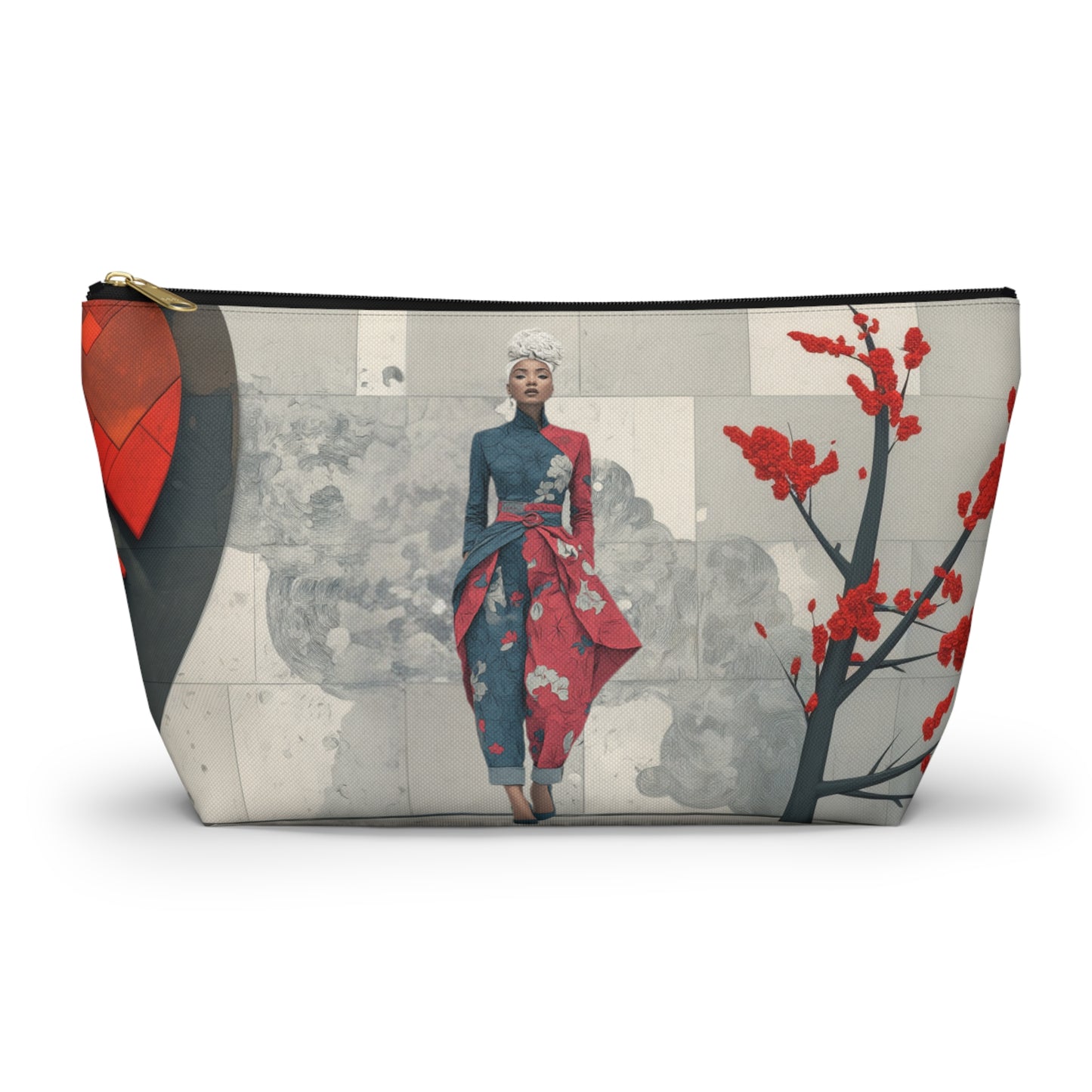 Gigi Accessory Pouch w T-bottom