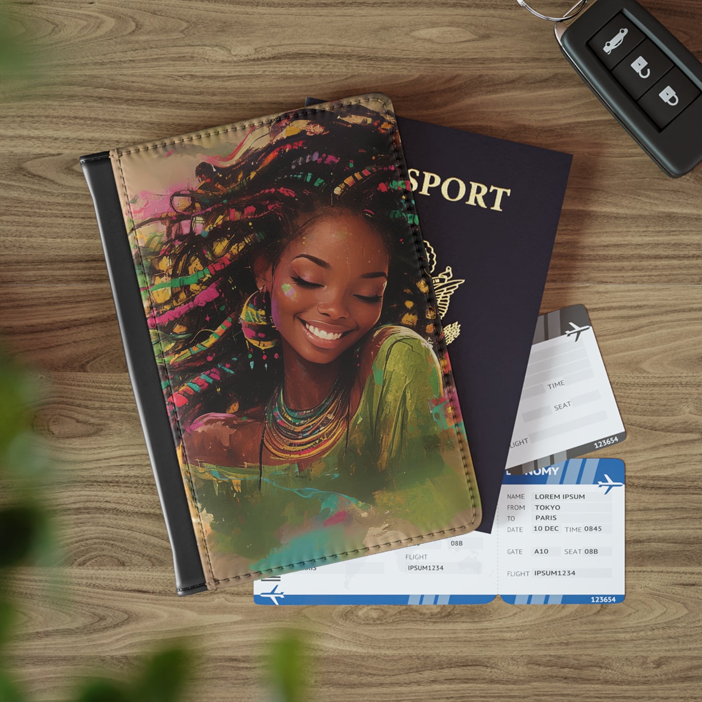 Radiant Beauty Passport Cover