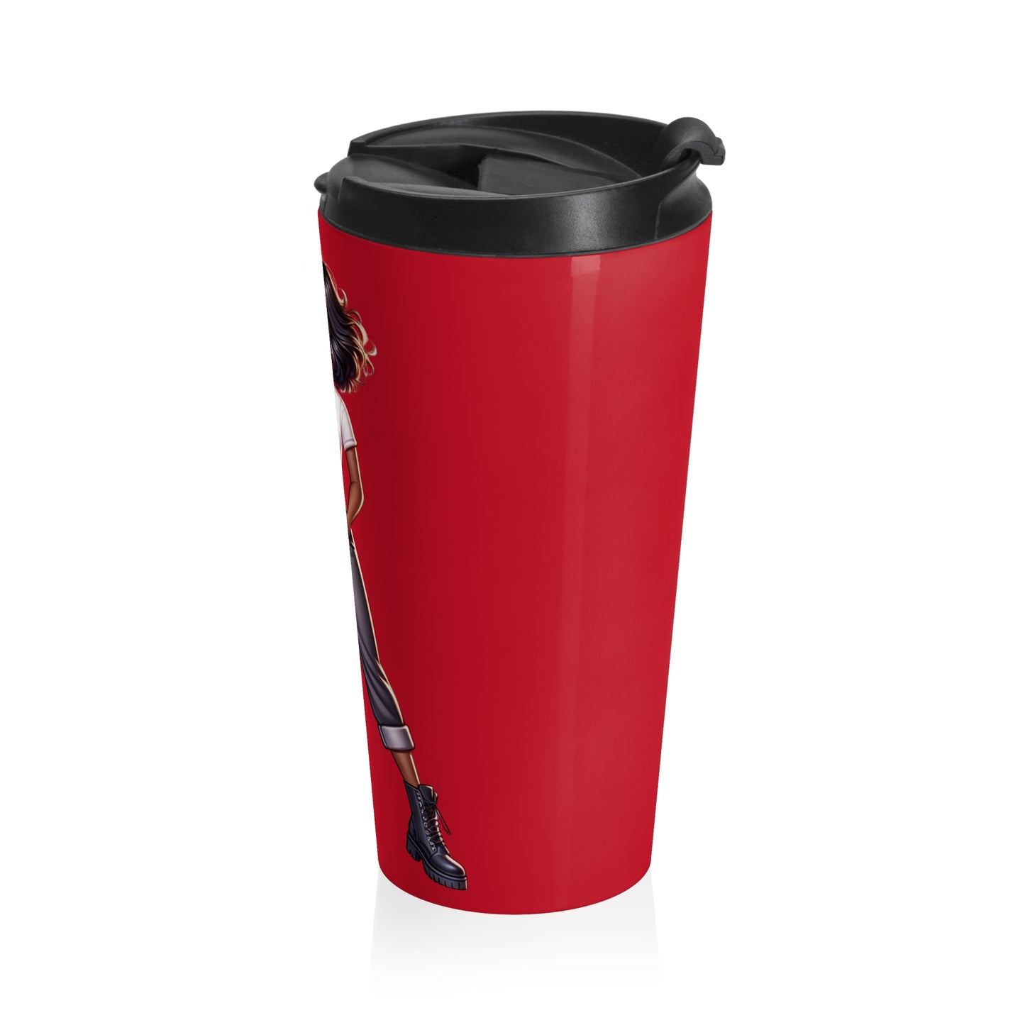 Catch Flights (red) Stainless Steel Travel Mug