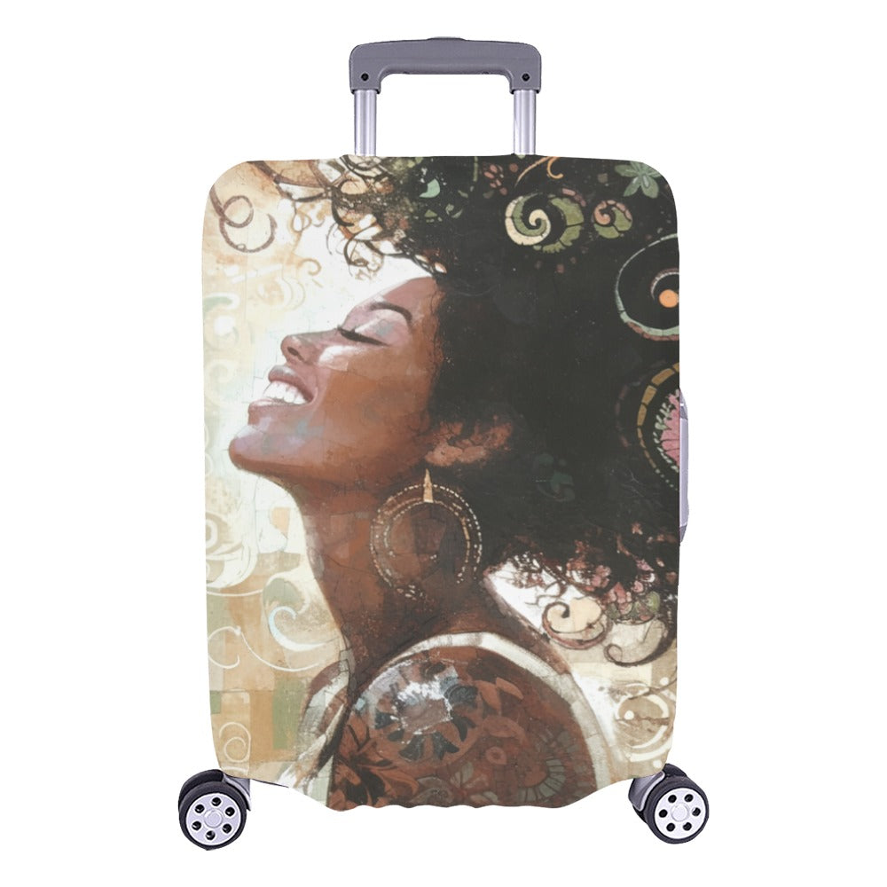 Joyful Beauty Luggage Cover