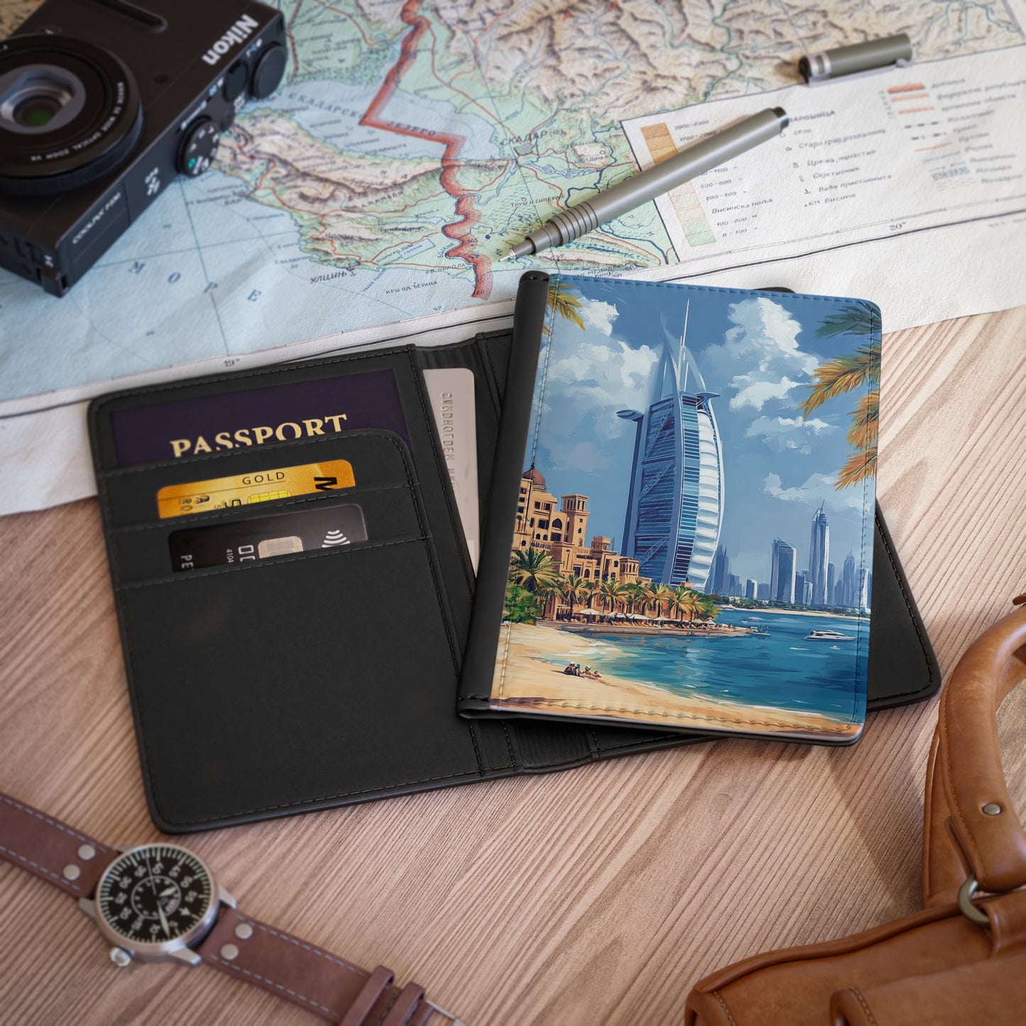 Where To Next - Dubai Passport Cover