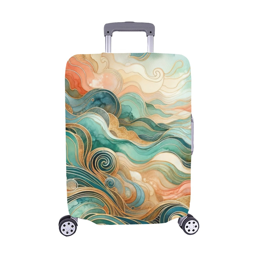 Cloud 9 Wanderlust Luggage Cover