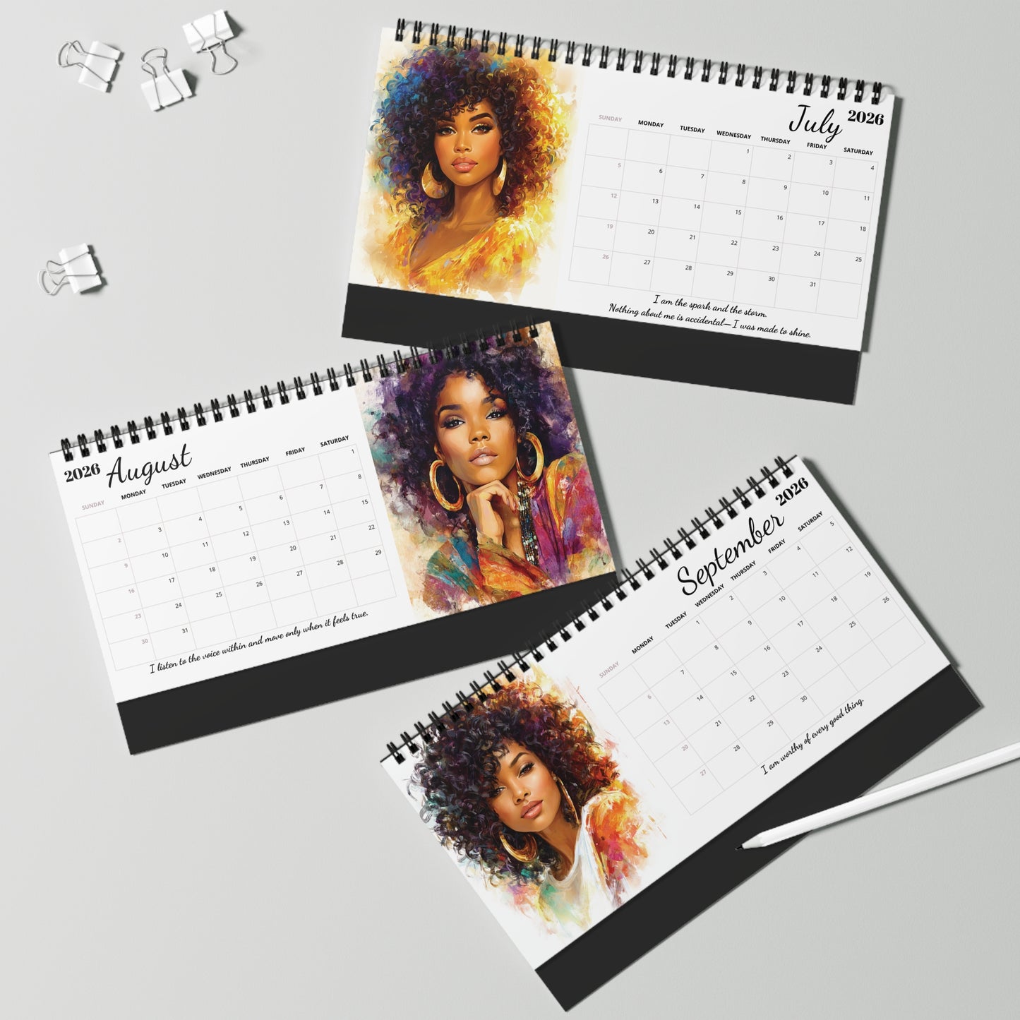 Worthy Always 2026 Desktop Calendar