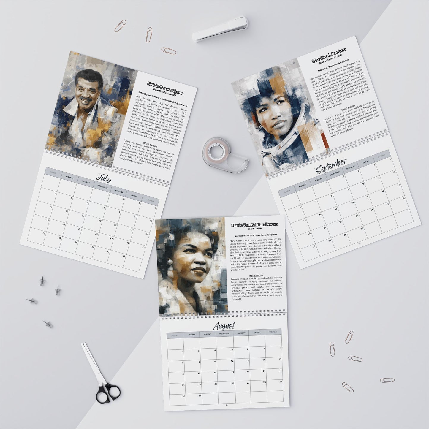 2026 Our Legacy, Our Story v1: Science, Medicine & Inventions (Wall Calendar)