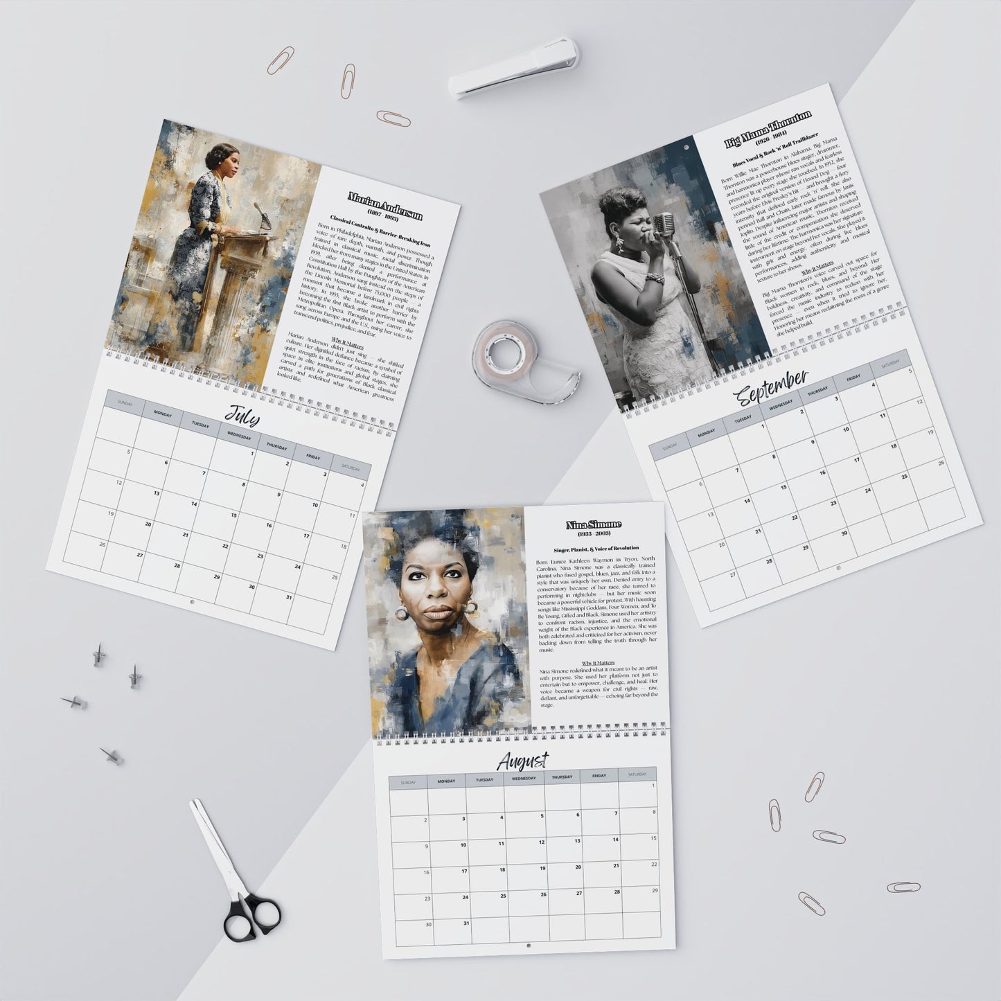 2026 Our Legacy, Our Story v3: The Evolution of Rhythm & Resistance (Wall Calendar)