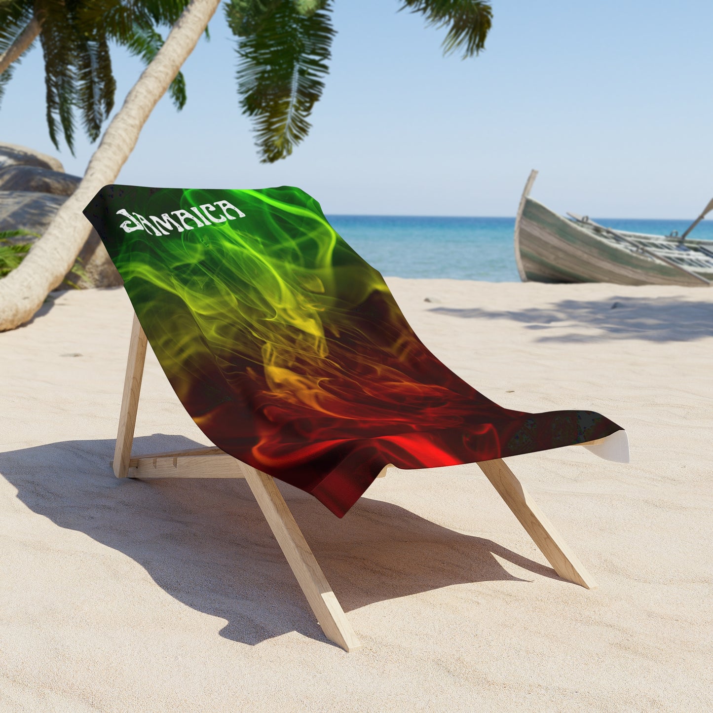 Jamaica Rhythms Beach Towel