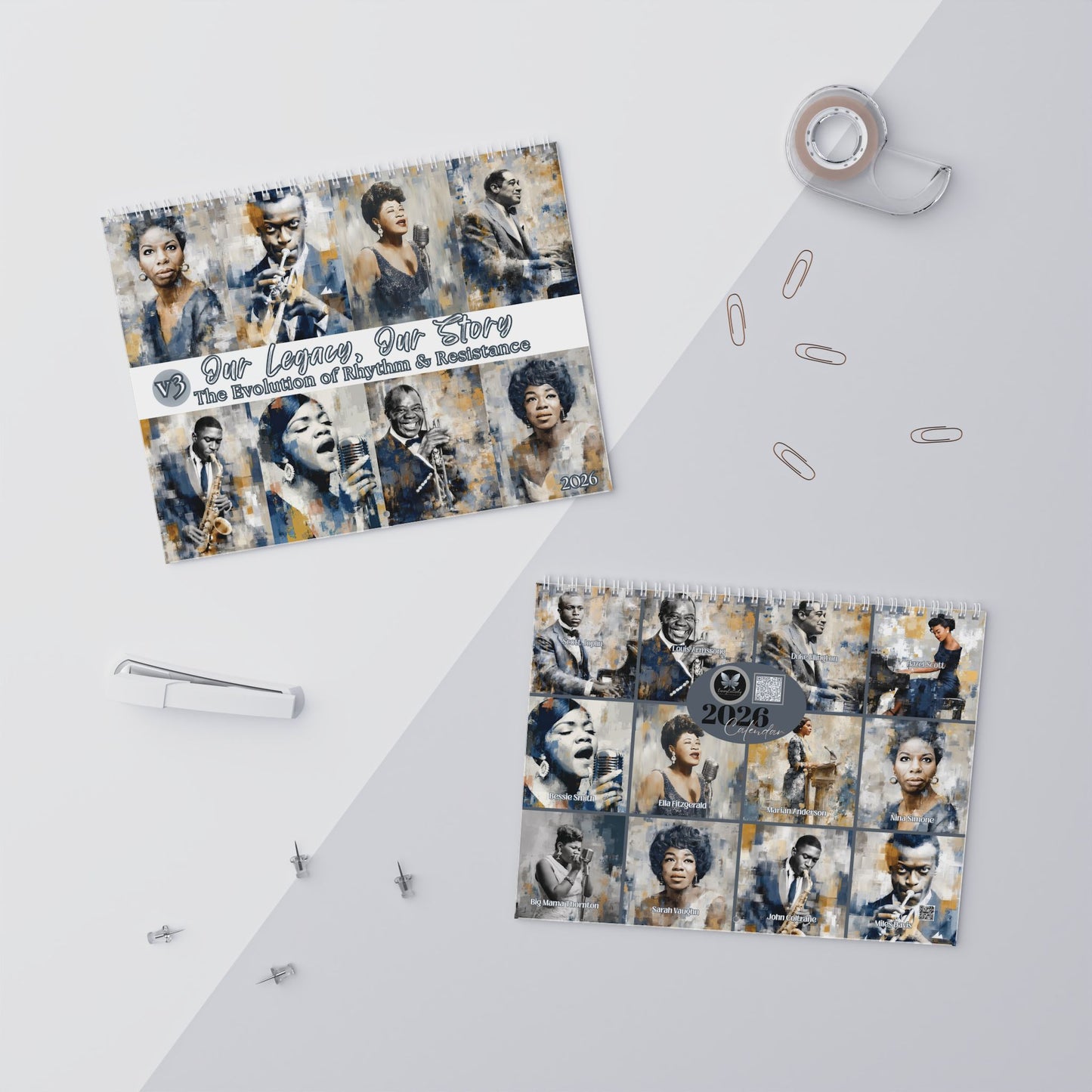 2026 Our Legacy, Our Story v3: The Evolution of Rhythm & Resistance (Wall Calendar)
