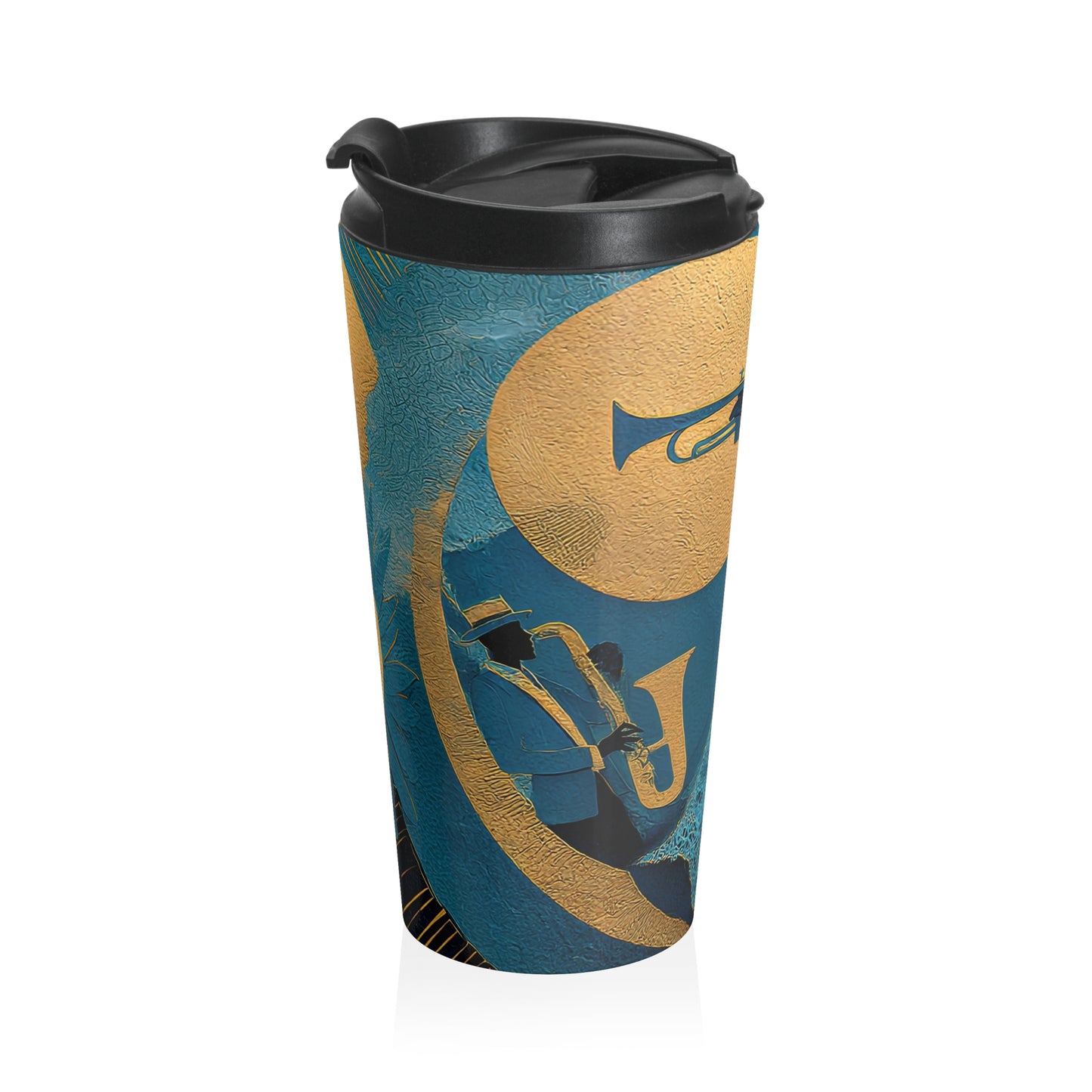 Da Blues Stainless Steel Travel Mug