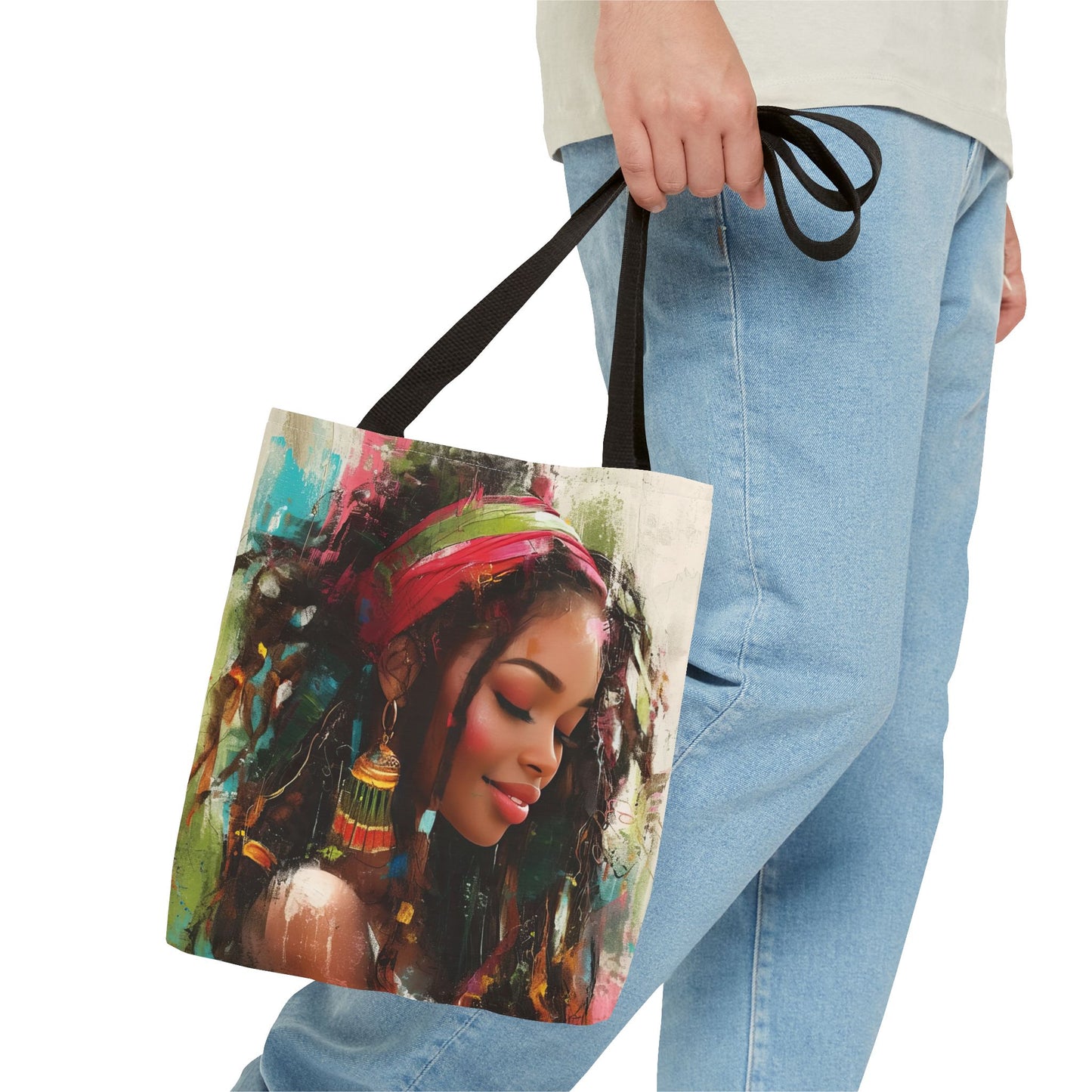 Serene Beauty Large Tote Bag