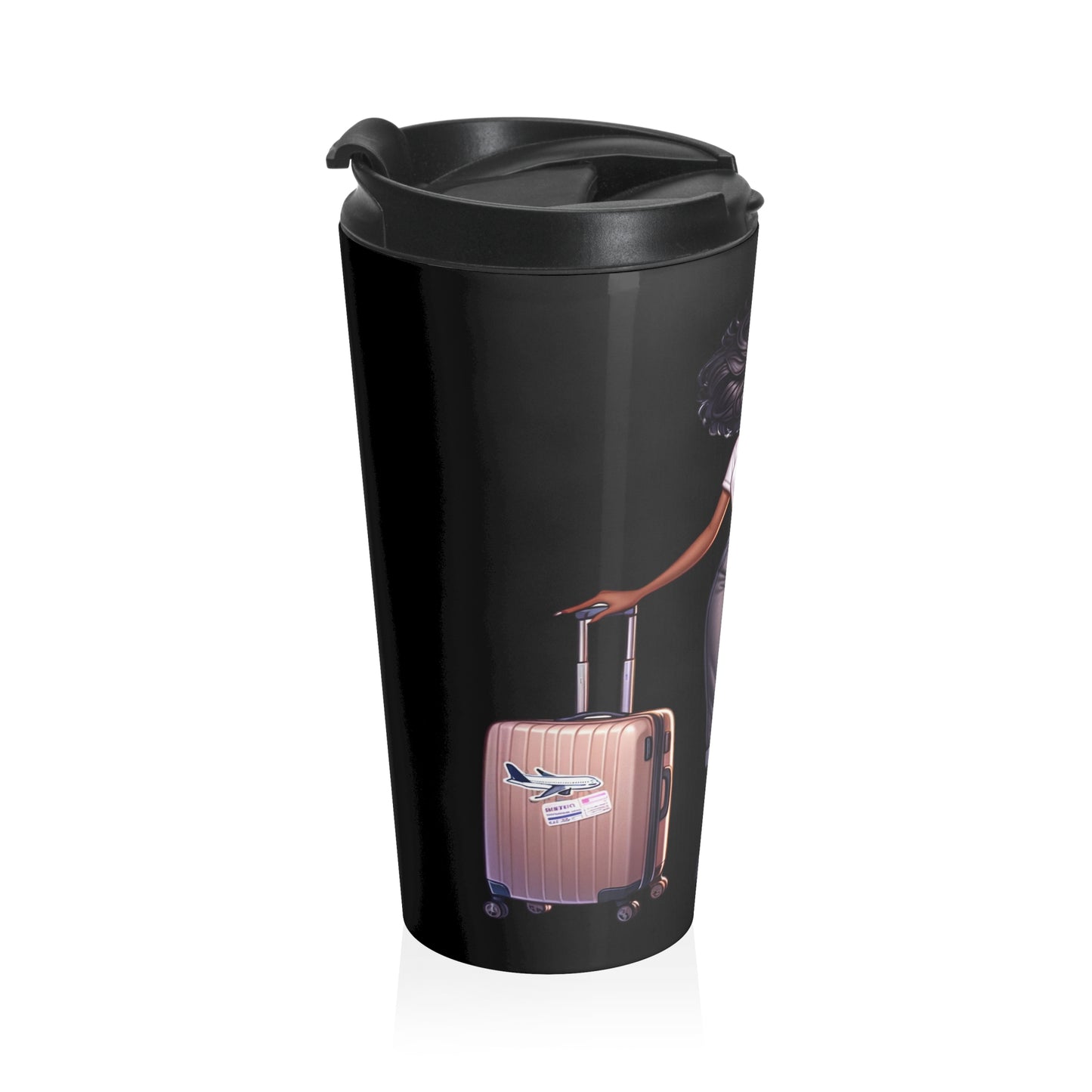 Catch Flights Stainless Steel Travel Mug