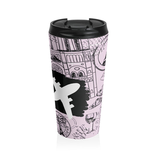 Paris Stainless Steel Travel Mug