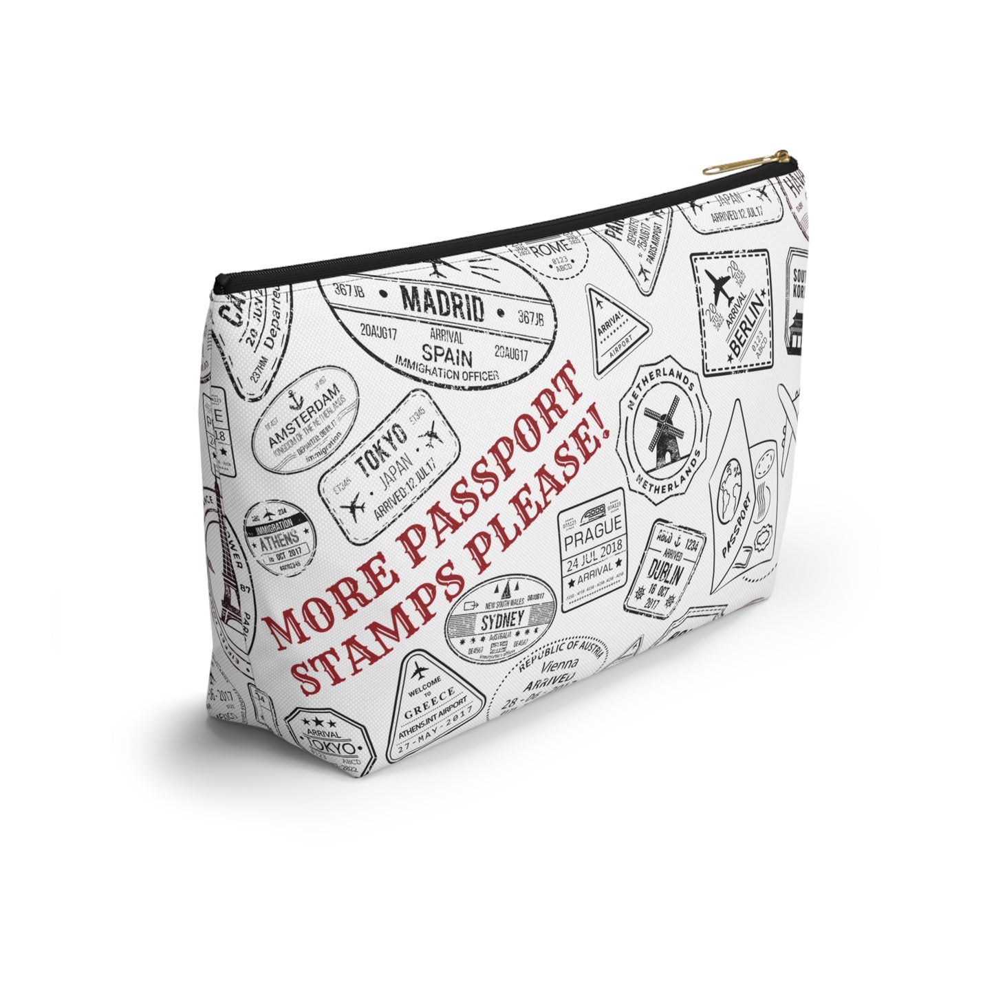 More Passport Stamps Accessory Pouch