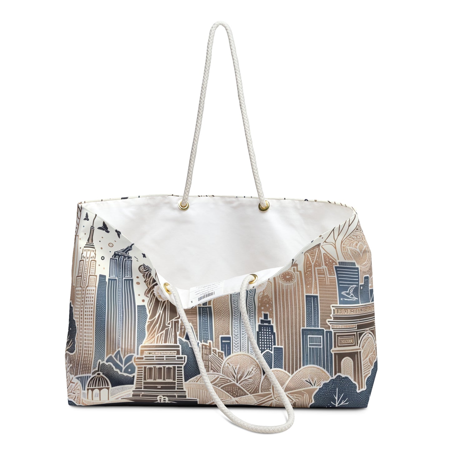 Abstract NYC Weekender Bag