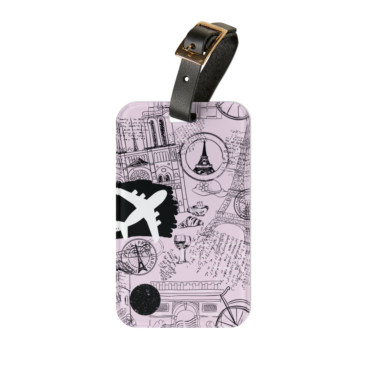 Paris Luggage Tag