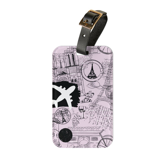 Paris Luggage Tag