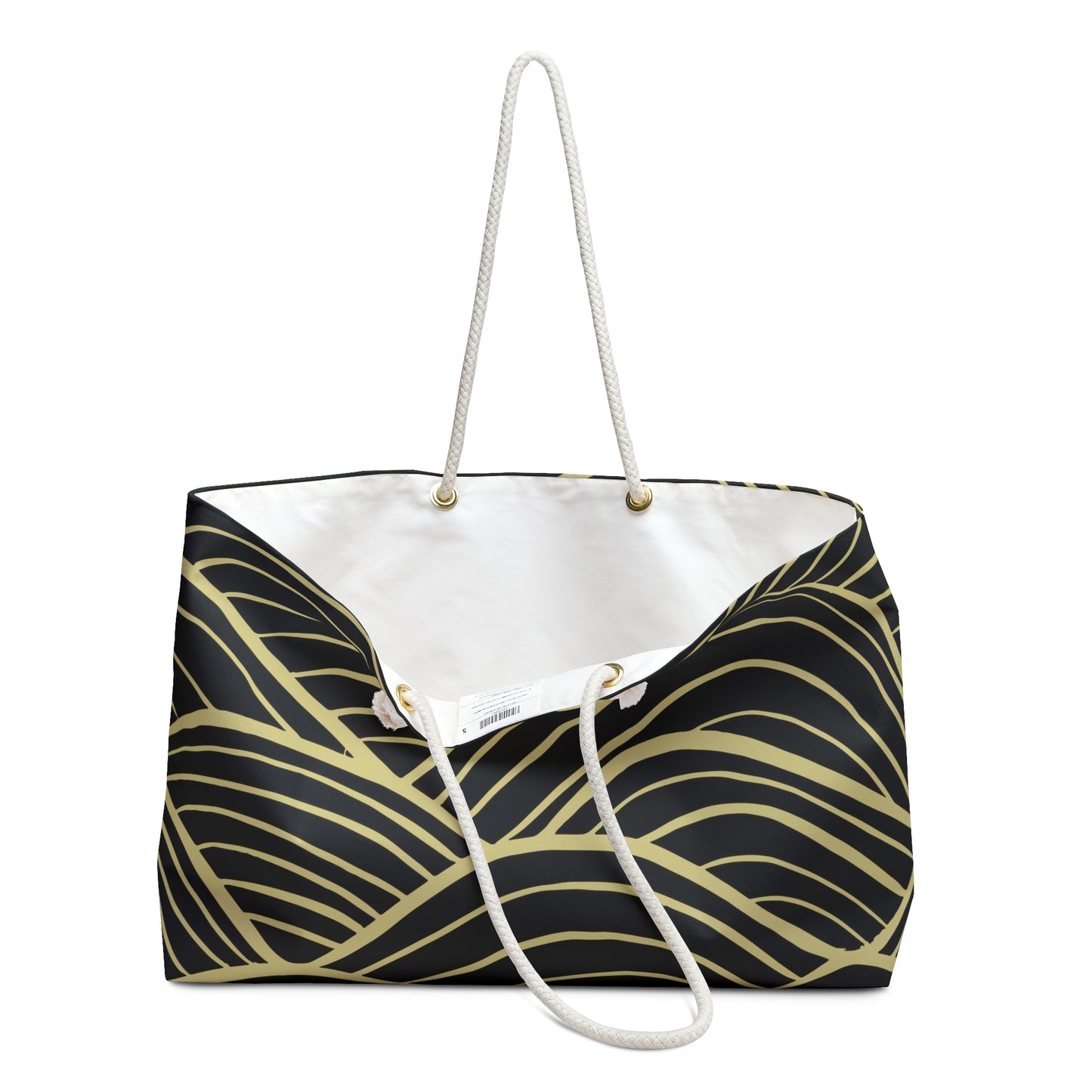 Gold Waves Weekender Bag