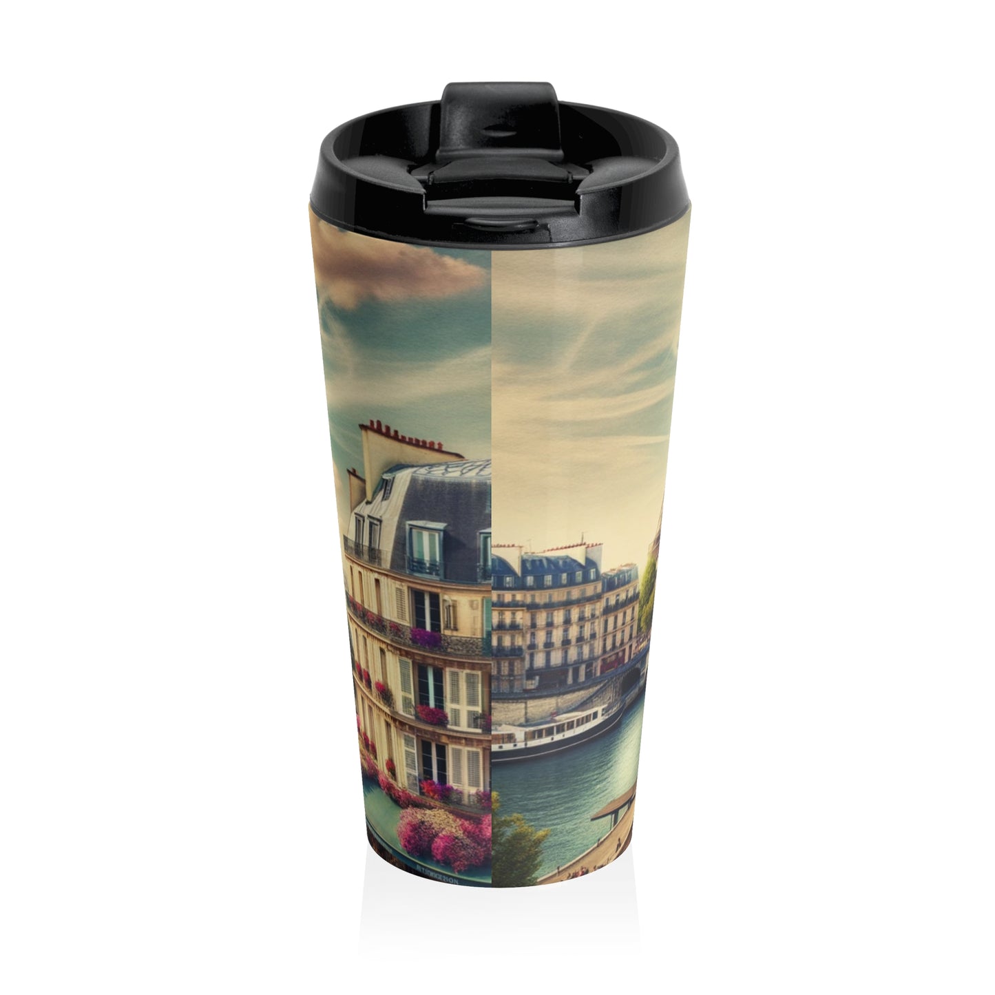 Parisian Bliss Stainless Steel Travel Mug