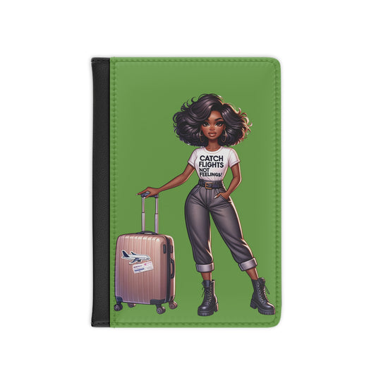 Catch Flights (grn) Passport Cover