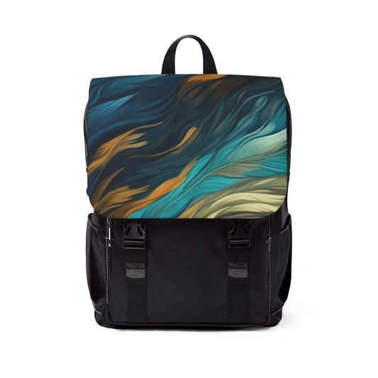 Feather Light (teal) Casual Shoulder Backpack