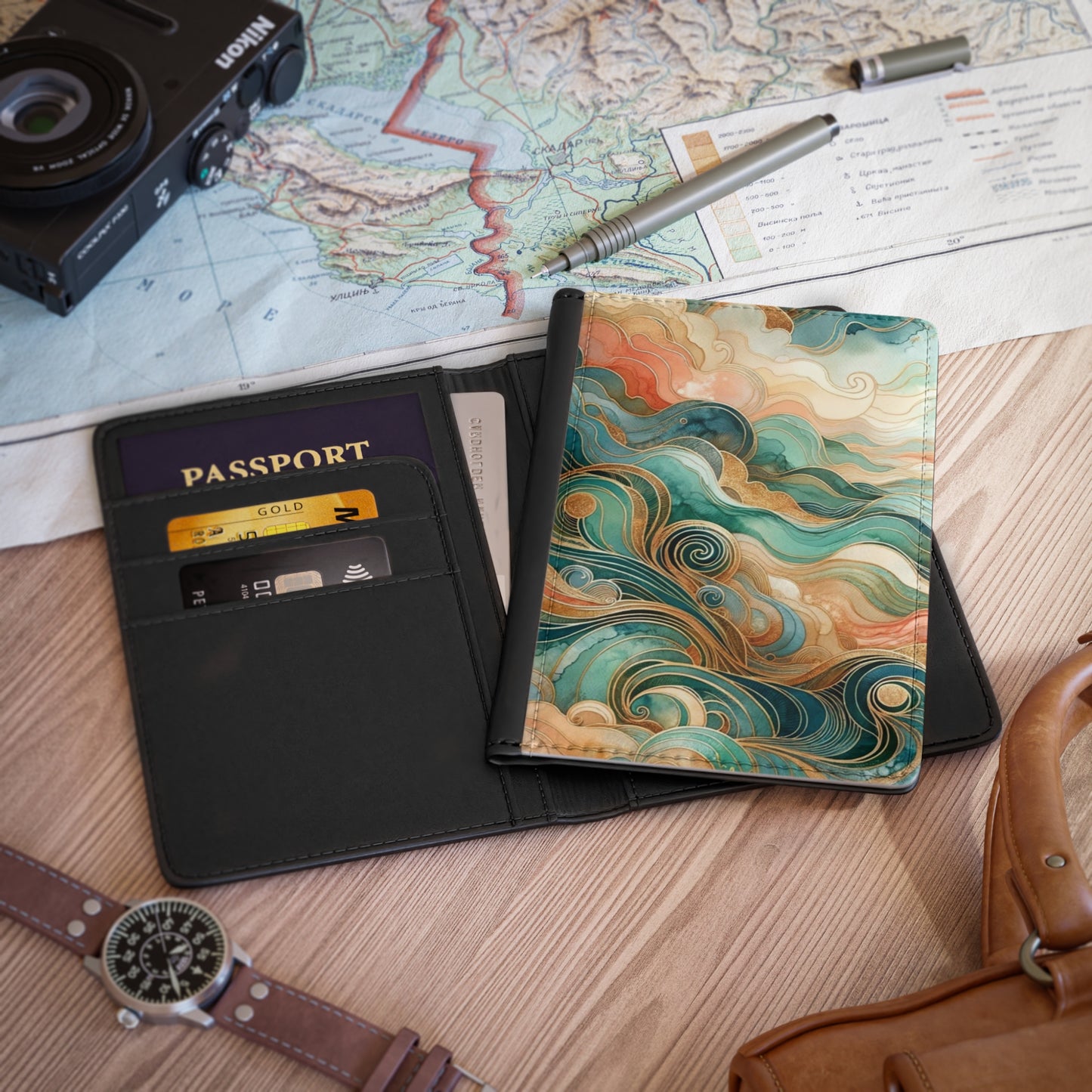Cloud 9 Wanderlust Passport Cover