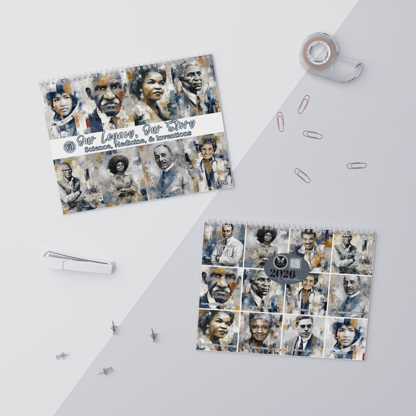 2026 Our Legacy, Our Story v1: Science, Medicine & Inventions (Wall Calendar)