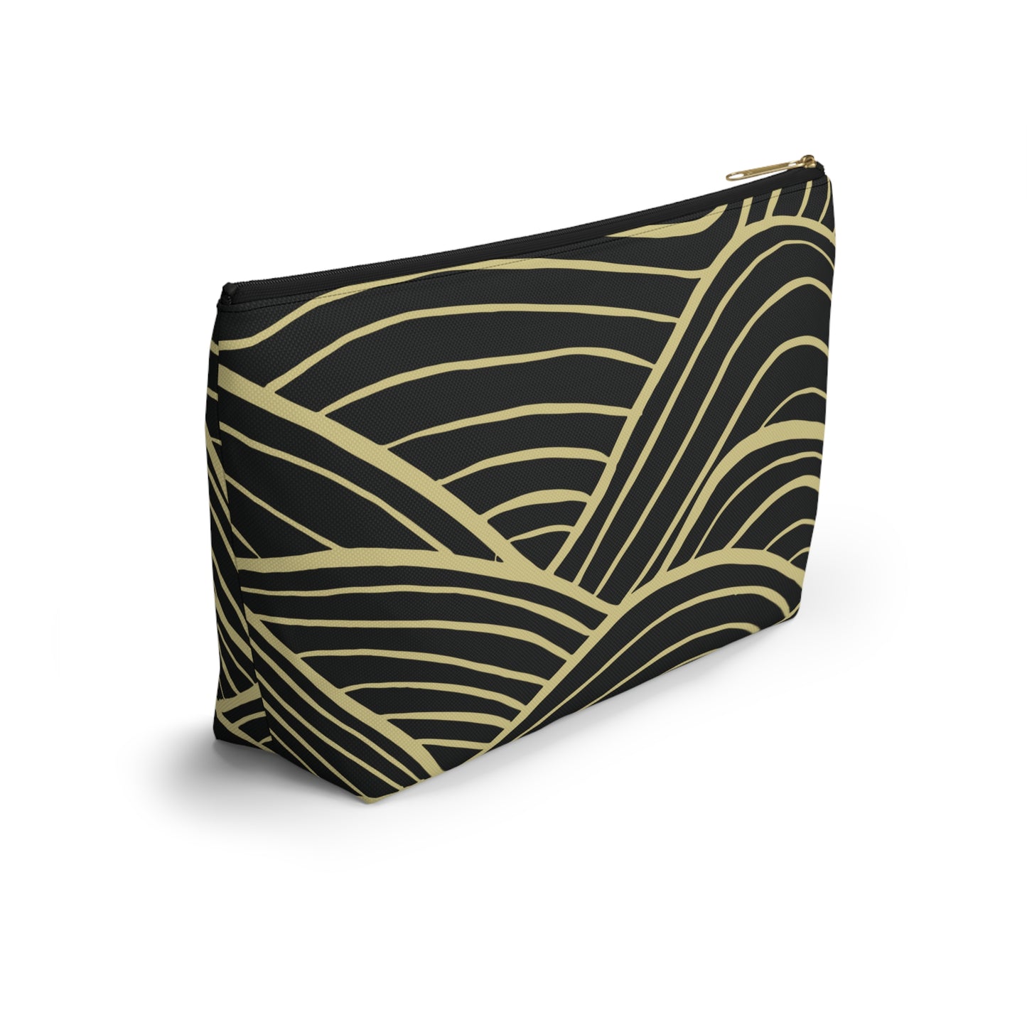 Gold Waves Accessory Pouch