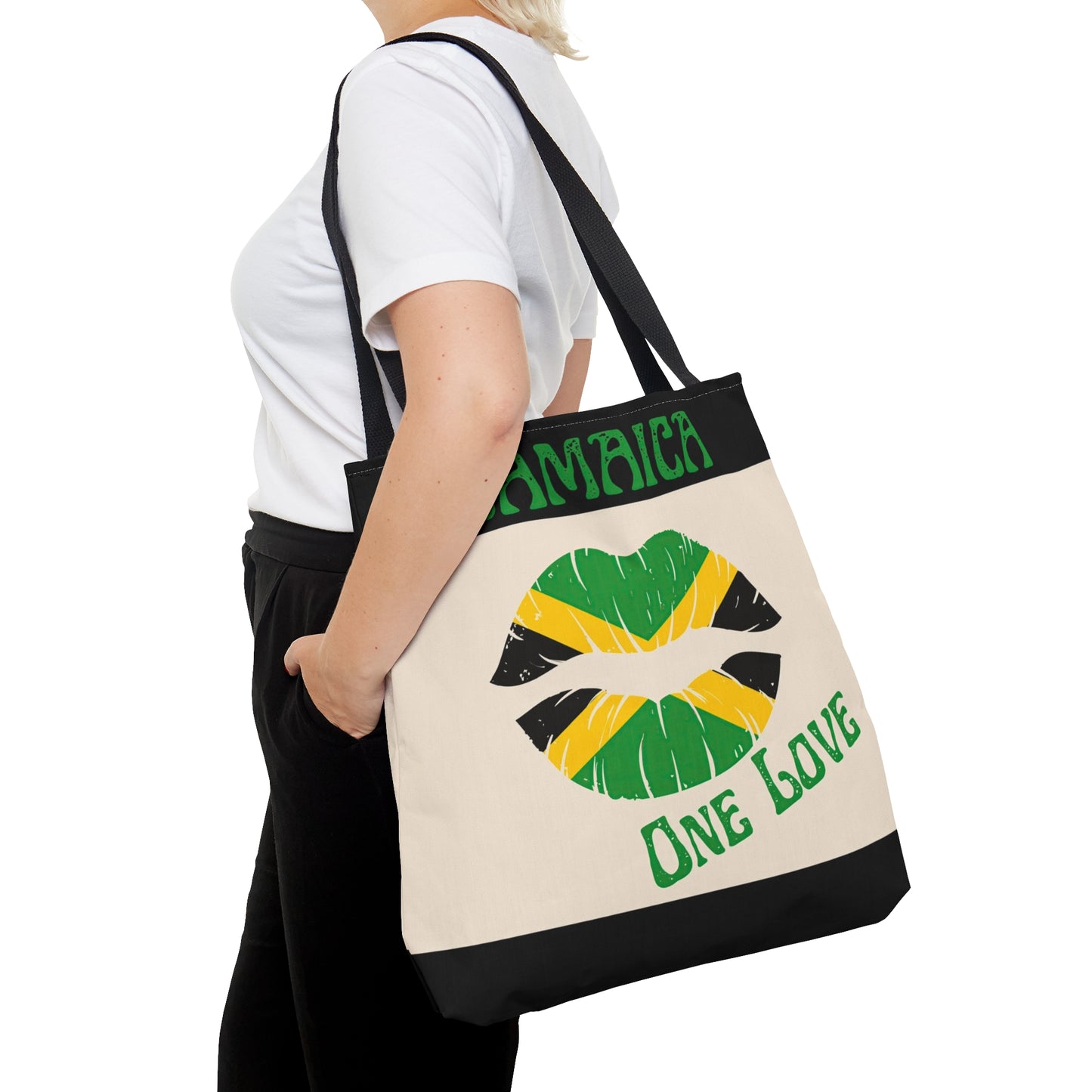 Jamaica One Love Large Tote Bag