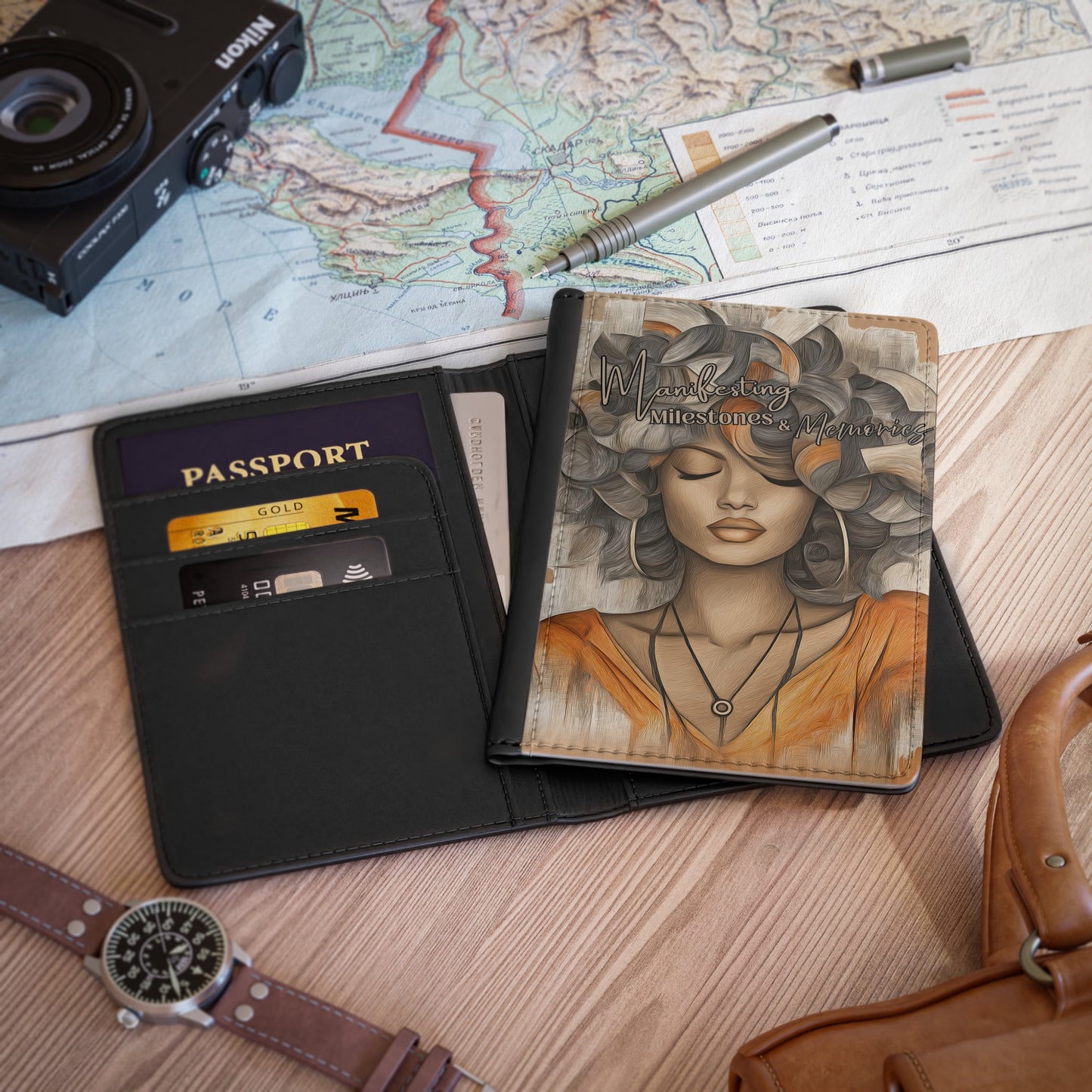 Manifesting Memories Passport Cover