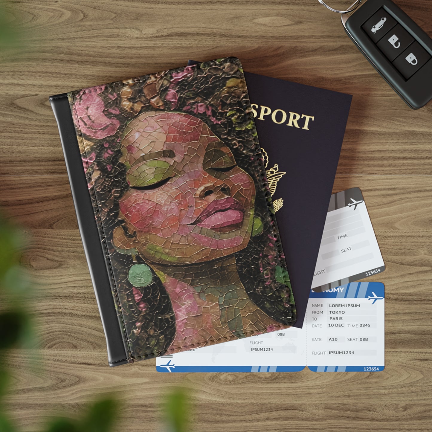 Mosaic Beauty Passport Cover
