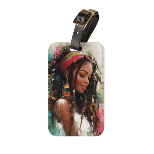 Serene Beauty Luggage Tag