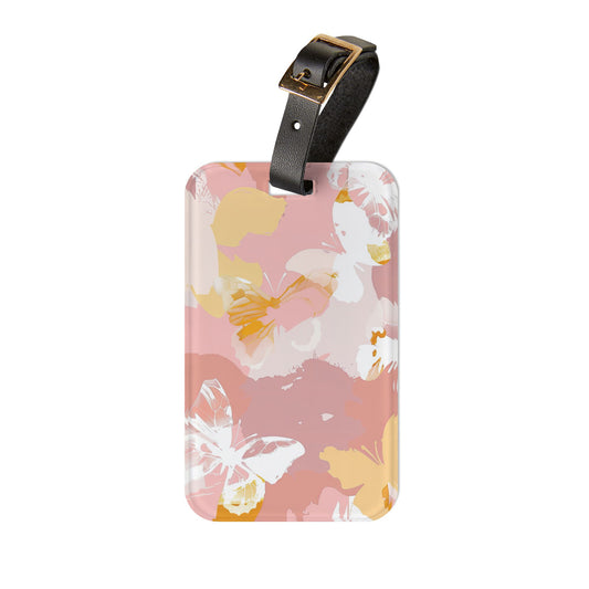 Watercolor Butterflies Luggage Tag