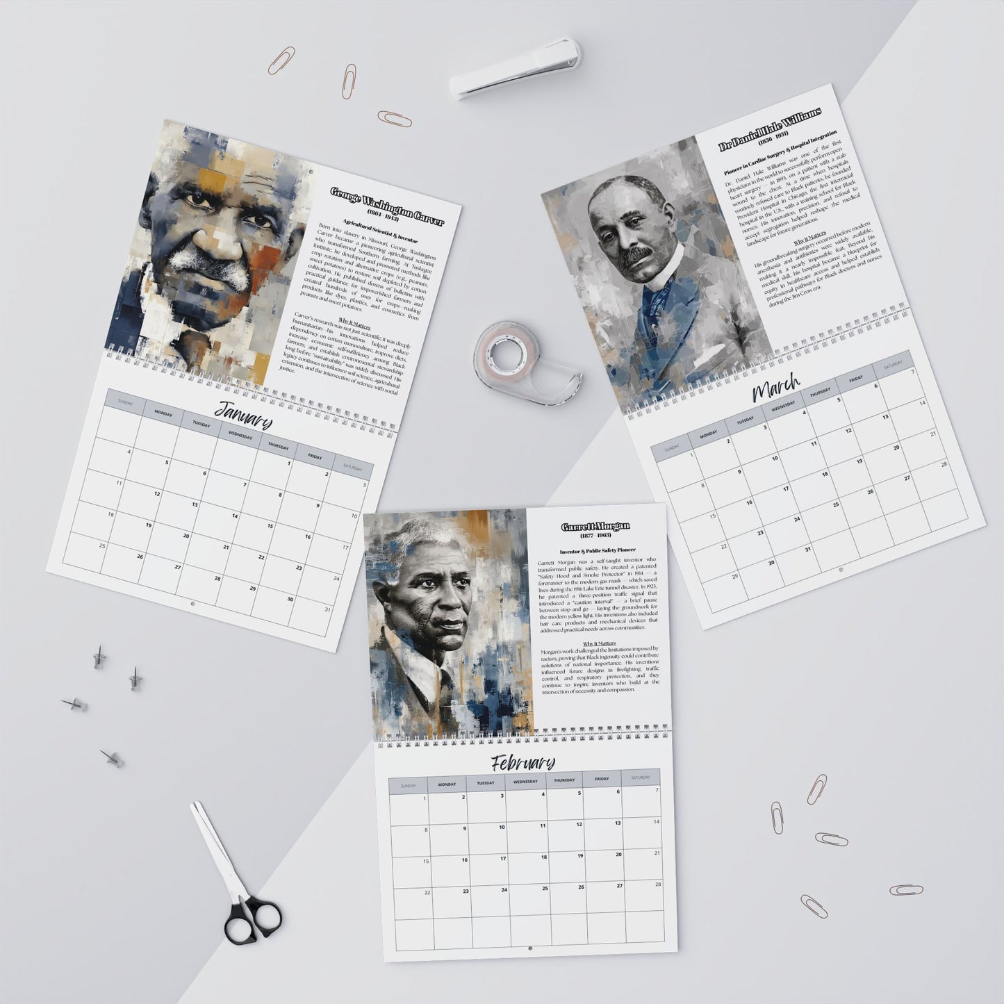 2026 Our Legacy, Our Story v1: Science, Medicine & Inventions (Wall Calendar)