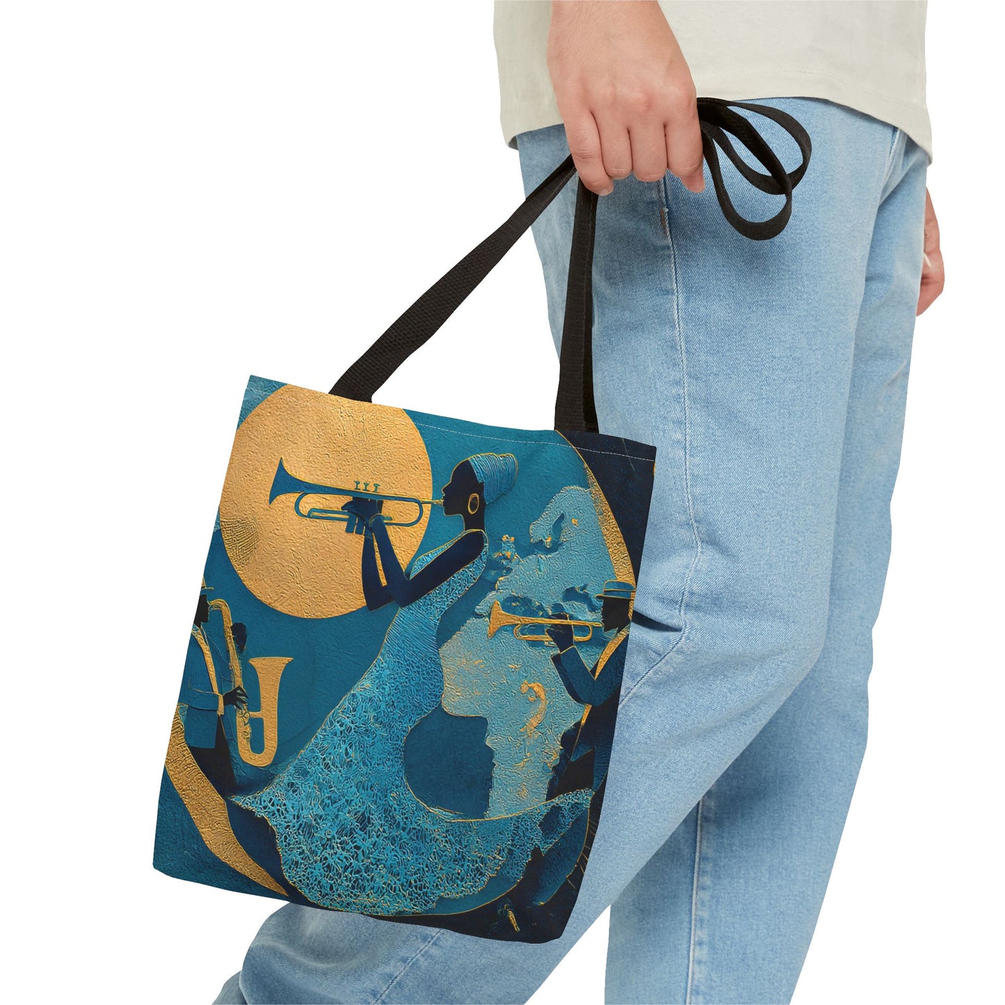 Da Blues Tote Bag (AOP)