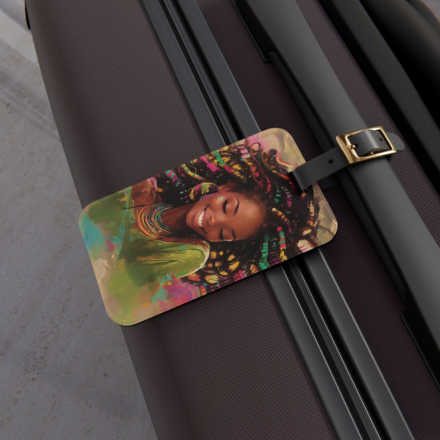 Radiant Beauty Luggage Tag