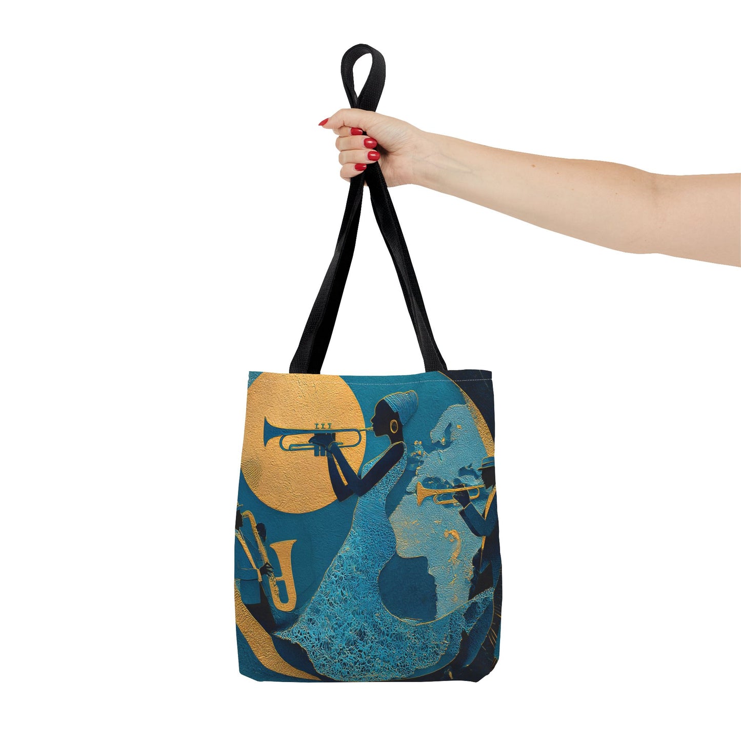 Da Blues Tote Bag (AOP)