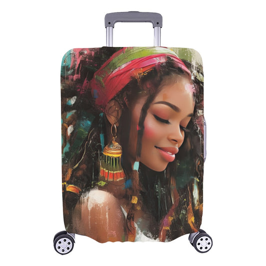 Serene Beauty Luggage Cover