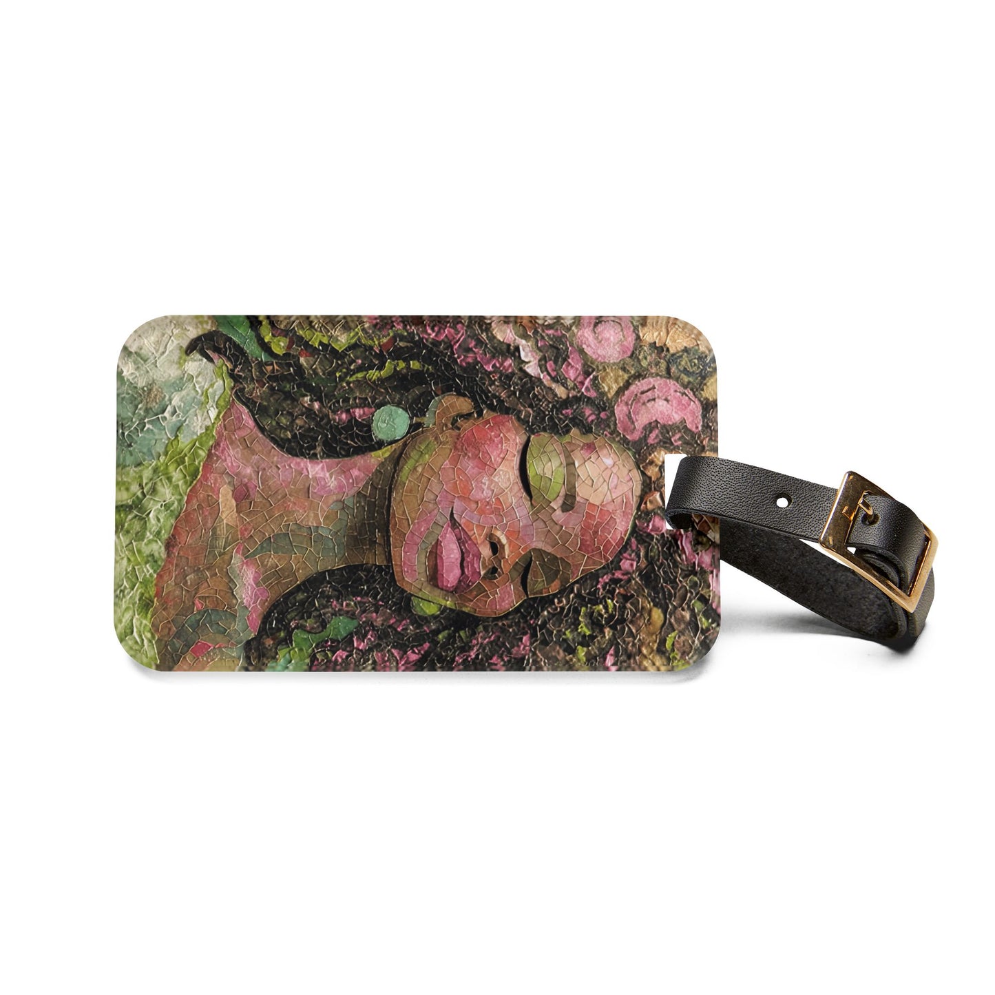 Mosaic Beauty Luggage Tag