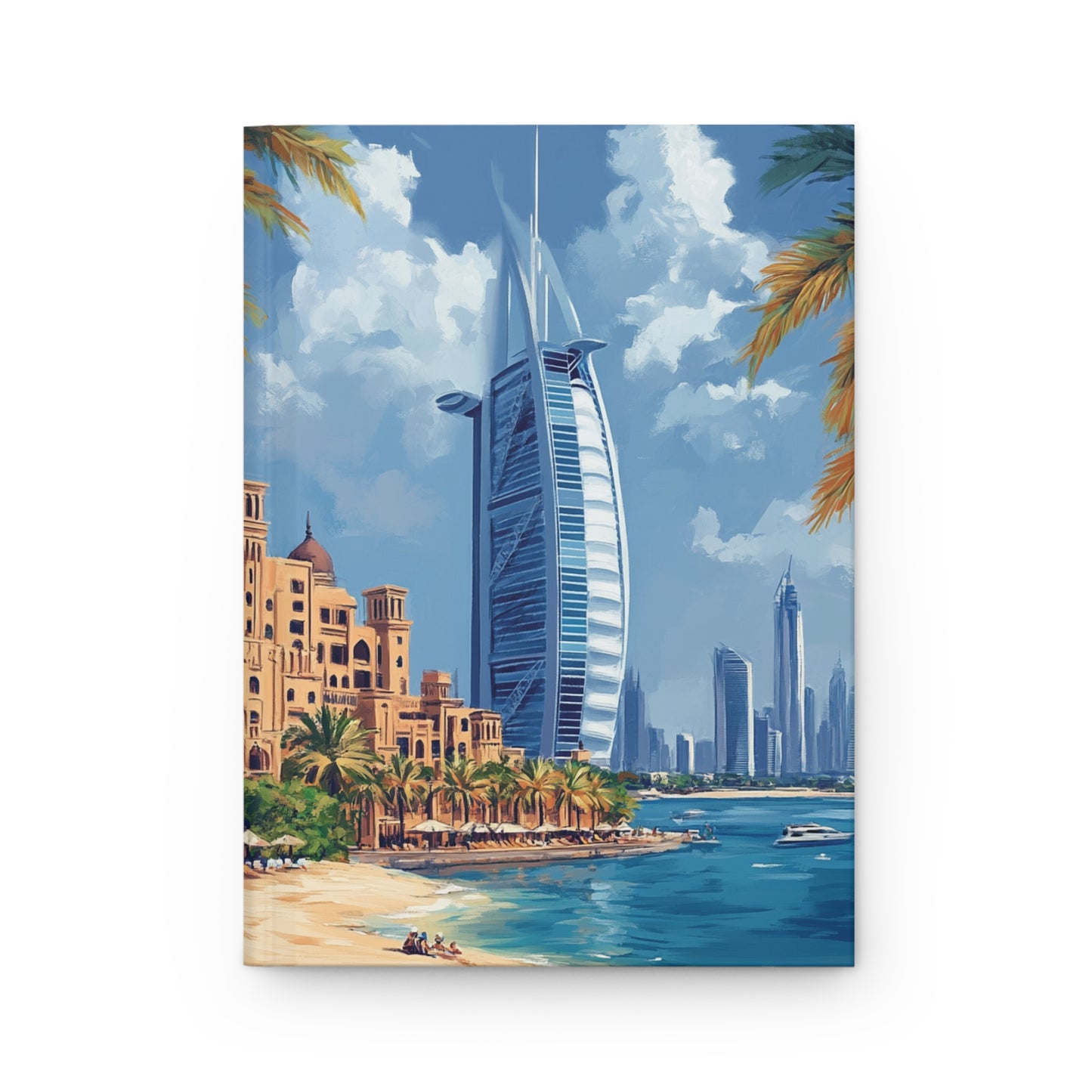 WhereToNext-Dubai Hardcover Journal