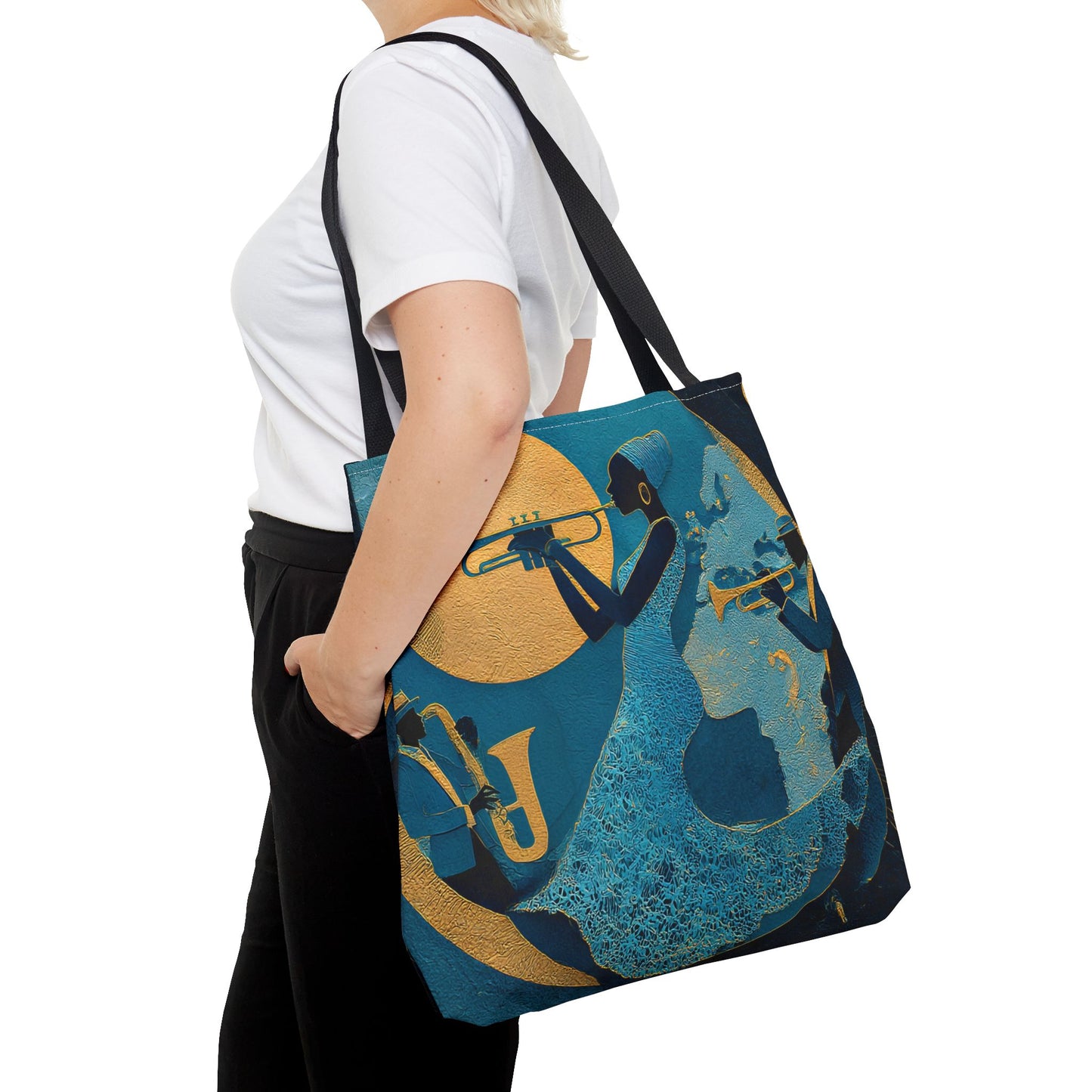 Da Blues Tote Bag (AOP)