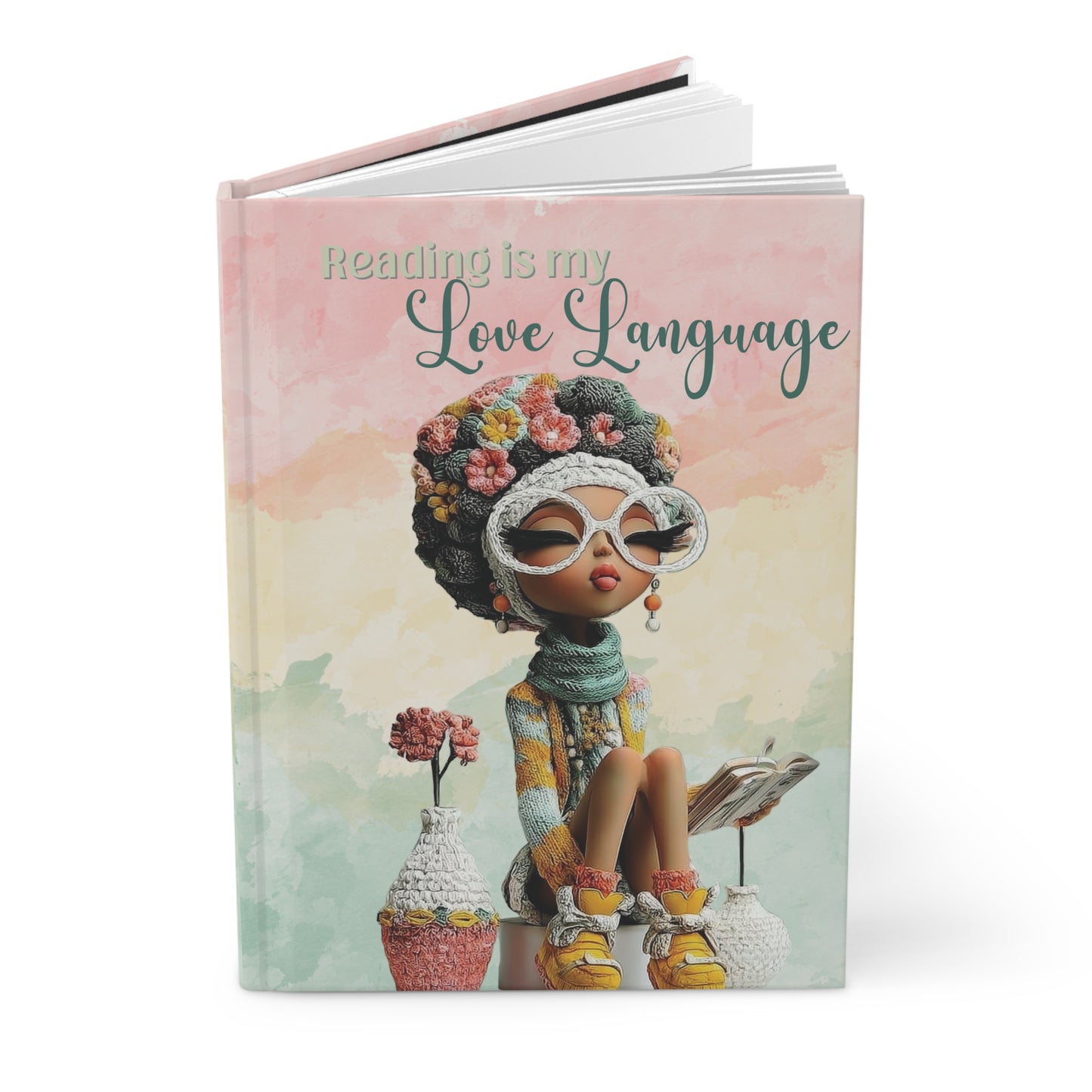 Reading is My Love Language Hardcover Journal