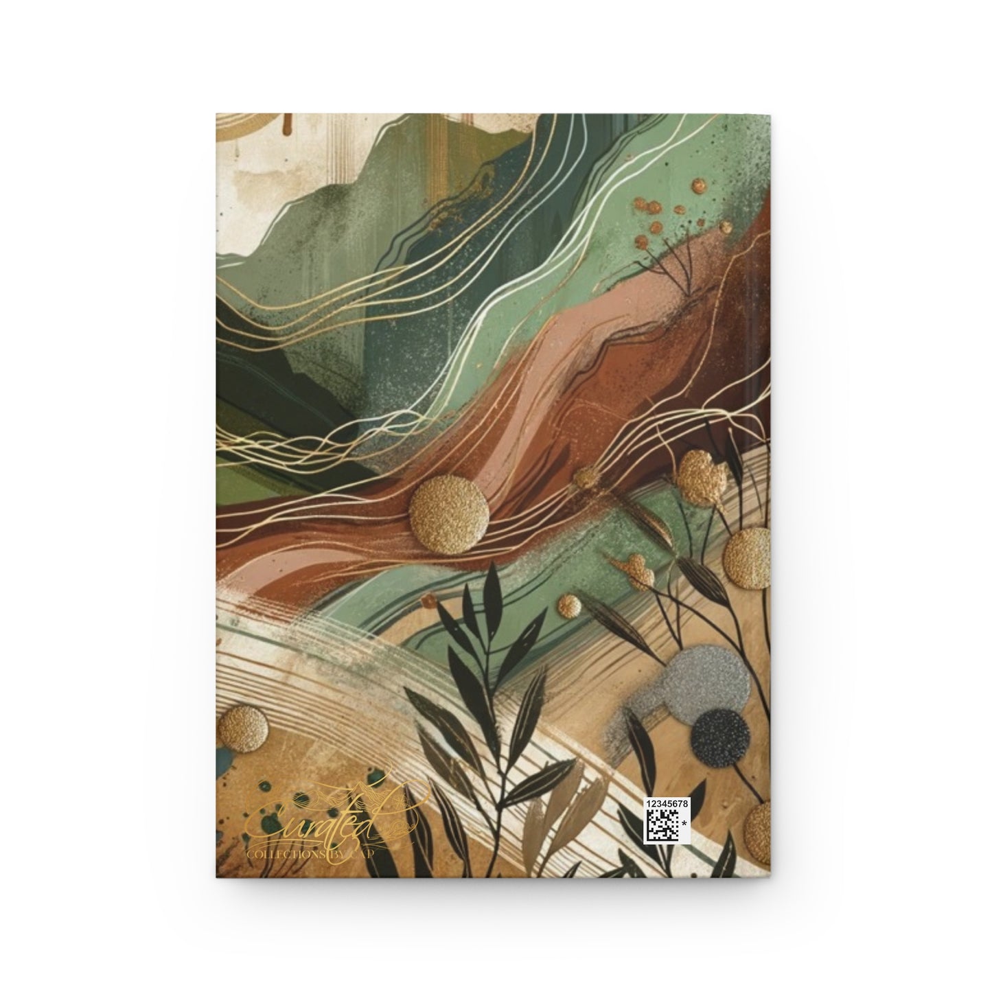 Mountain Peaks Hardcover Journal