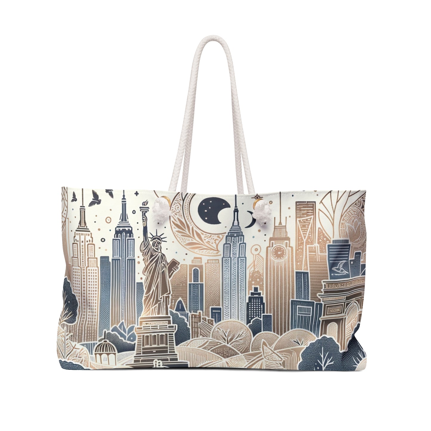 Abstract NYC Weekender Bag