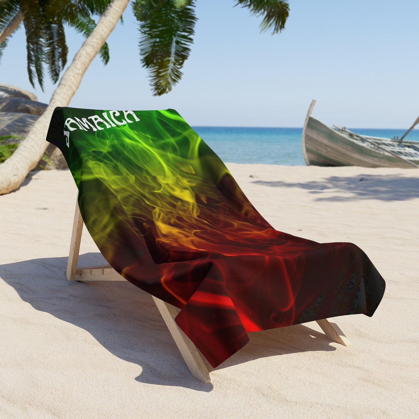 Jamaica Rhythms Beach Towel