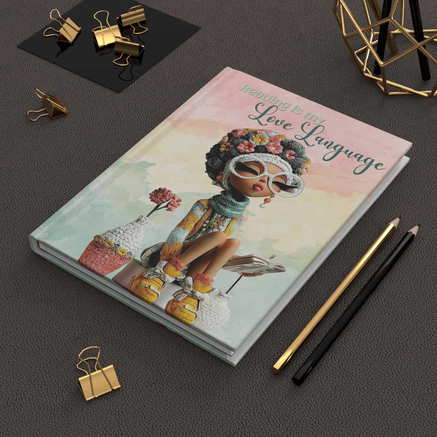 Reading is My Love Language Hardcover Journal